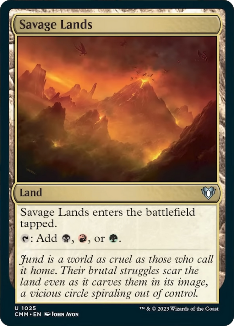 Savage Lands [Commander Masters] | Webway Games