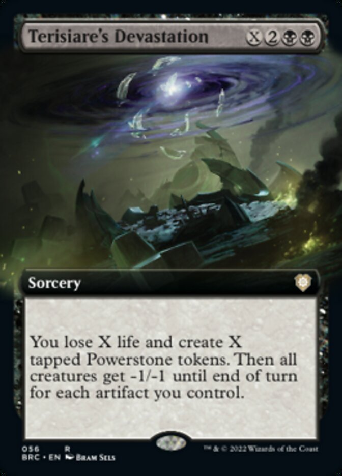 Terisiare's Devastation (Extended Art) [The Brothers' War Commander] | Webway Games