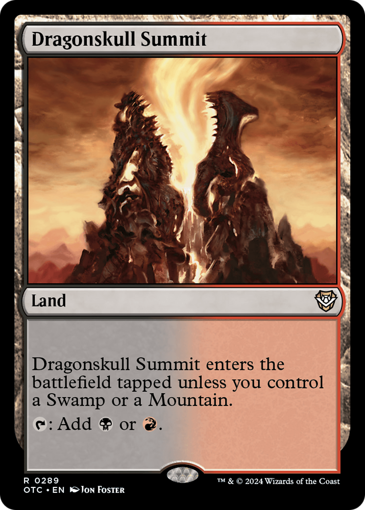 Dragonskull Summit [Outlaws of Thunder Junction Commander] | Webway Games