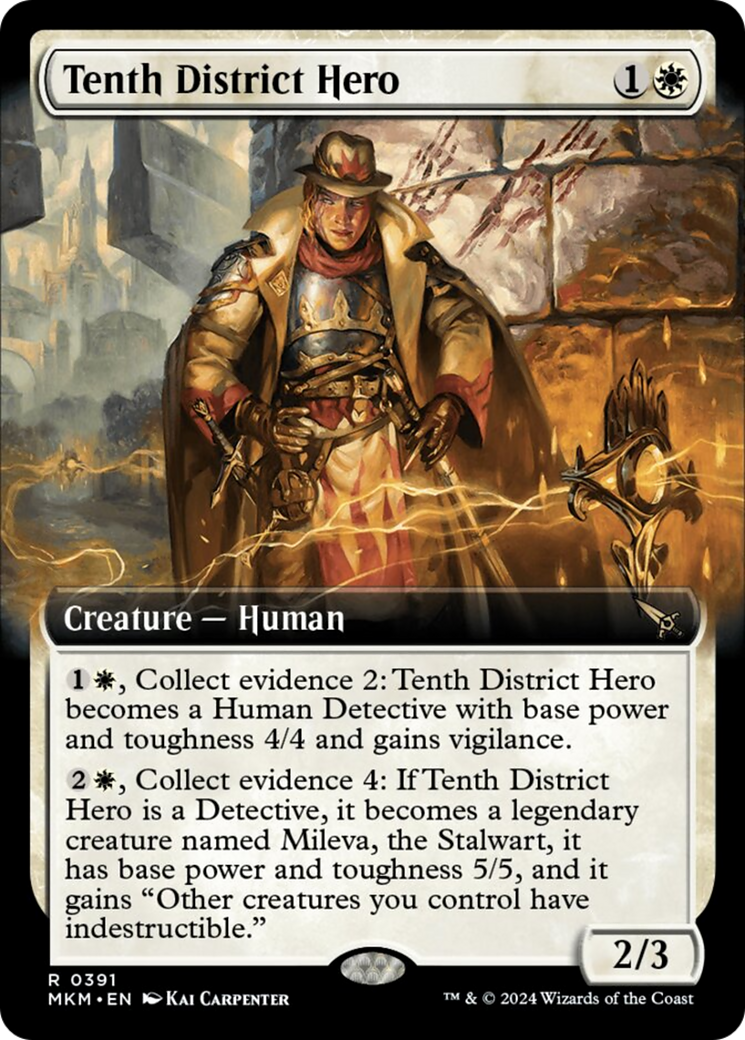 Tenth District Hero (Extended Art) [Murders at Karlov Manor] | Webway Games