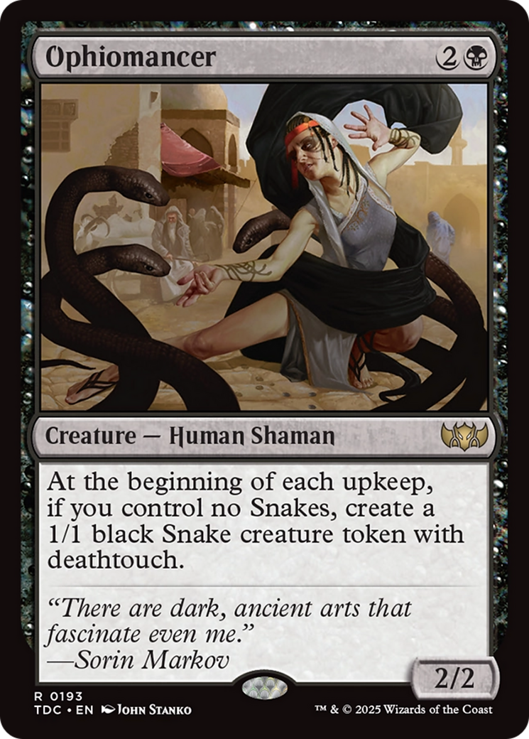 Ophiomancer [Tarkir: Dragonstorm Commander] | Webway Games