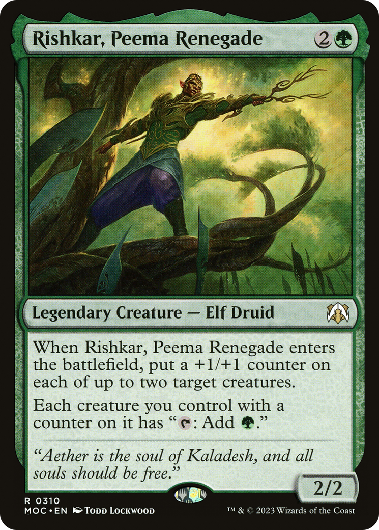 Rishkar, Peema Renegade [March of the Machine Commander] | Webway Games