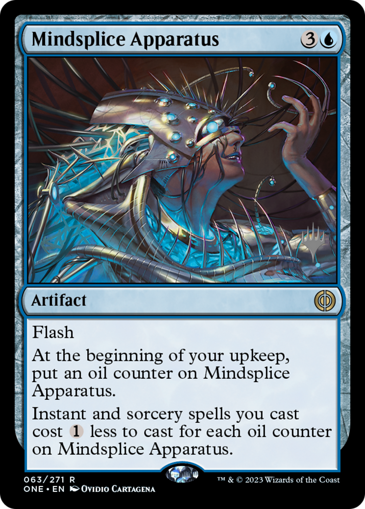 Mindsplice Apparatus (Promo Pack) [Phyrexia: All Will Be One Promos] | Webway Games