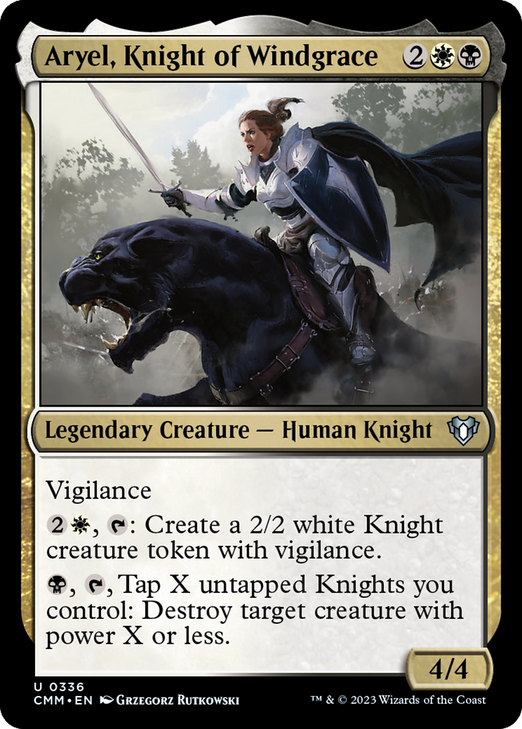 Aryel, Knight of Windgrace [Commander Masters] | Webway Games