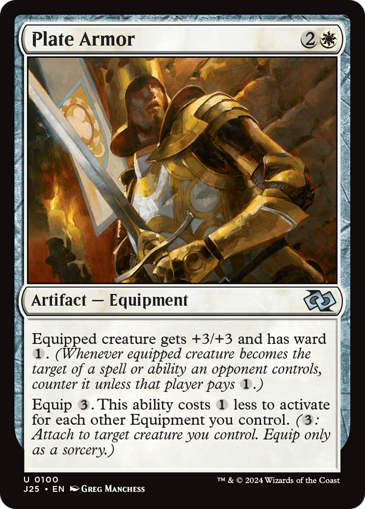 Plate Armor [Foundations Jumpstart] | Webway Games