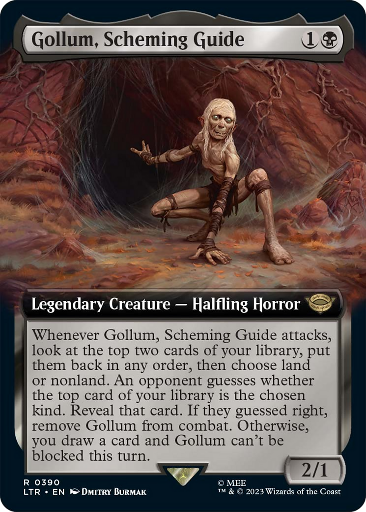 Gollum, Scheming Guide (Extended Art) [The Lord of the Rings: Tales of Middle-Earth] | Webway Games