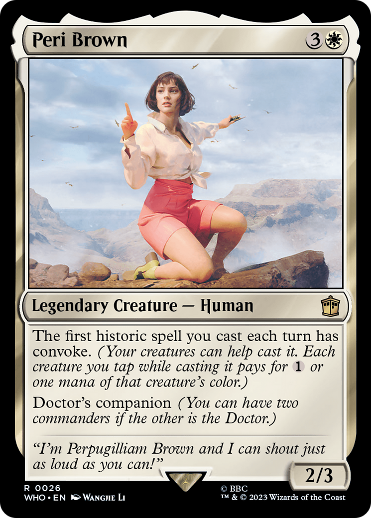 Peri Brown [Doctor Who] | Webway Games