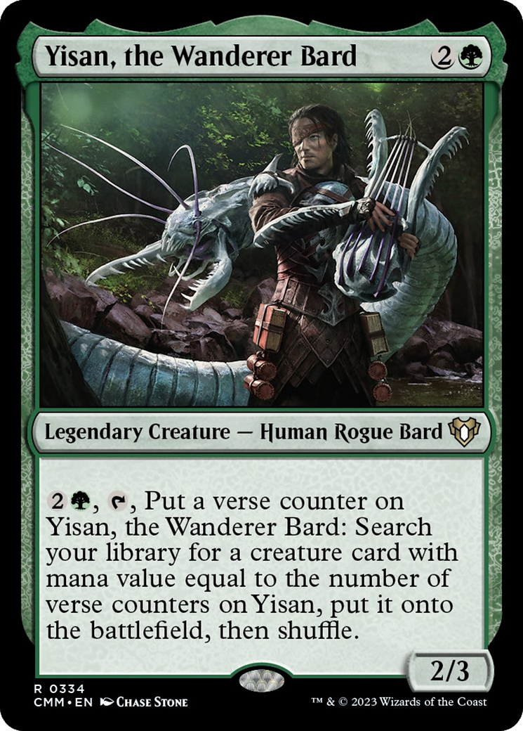 Yisan, the Wanderer Bard [Commander Masters] | Webway Games