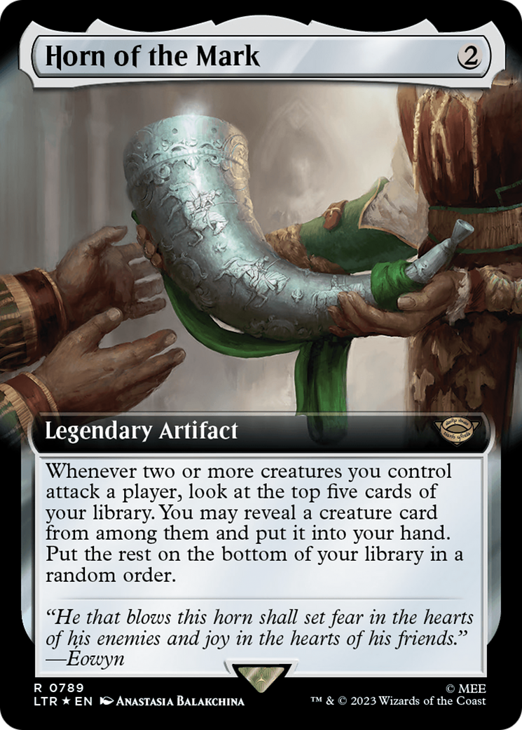 Horn of the Mark (Extended Art) (Surge Foil) [The Lord of the Rings: Tales of Middle-Earth] | Webway Games