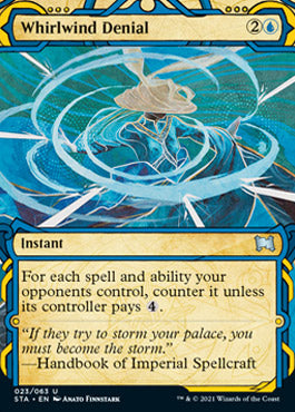 Whirlwind Denial (Foil Etched) [Strixhaven: Mystical Archive] | Webway Games