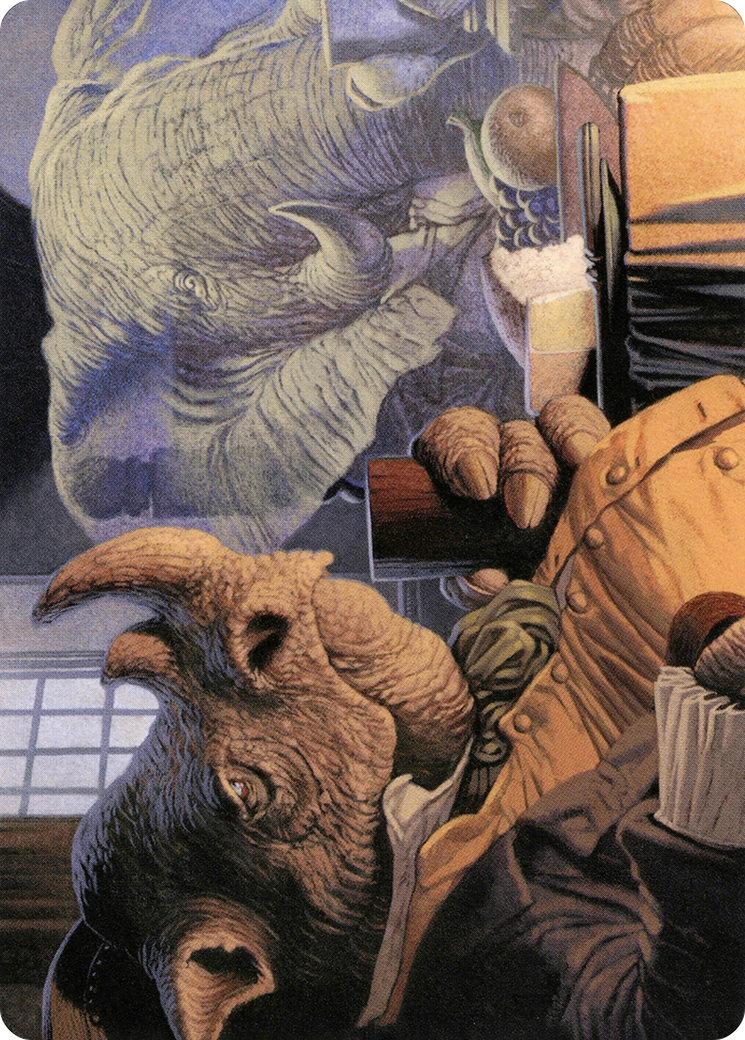Late to Dinner Art Card [Modern Horizons 2 Art Series] | Webway Games