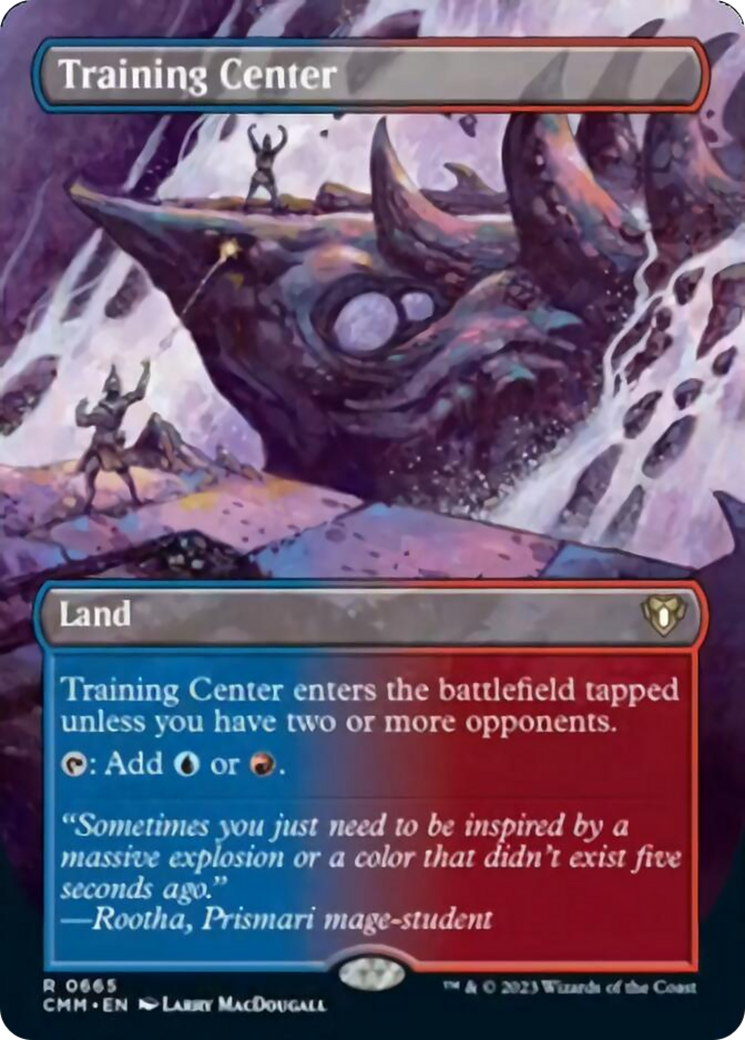 Training Center (Borderless Alternate Art) [Commander Masters] | Webway Games