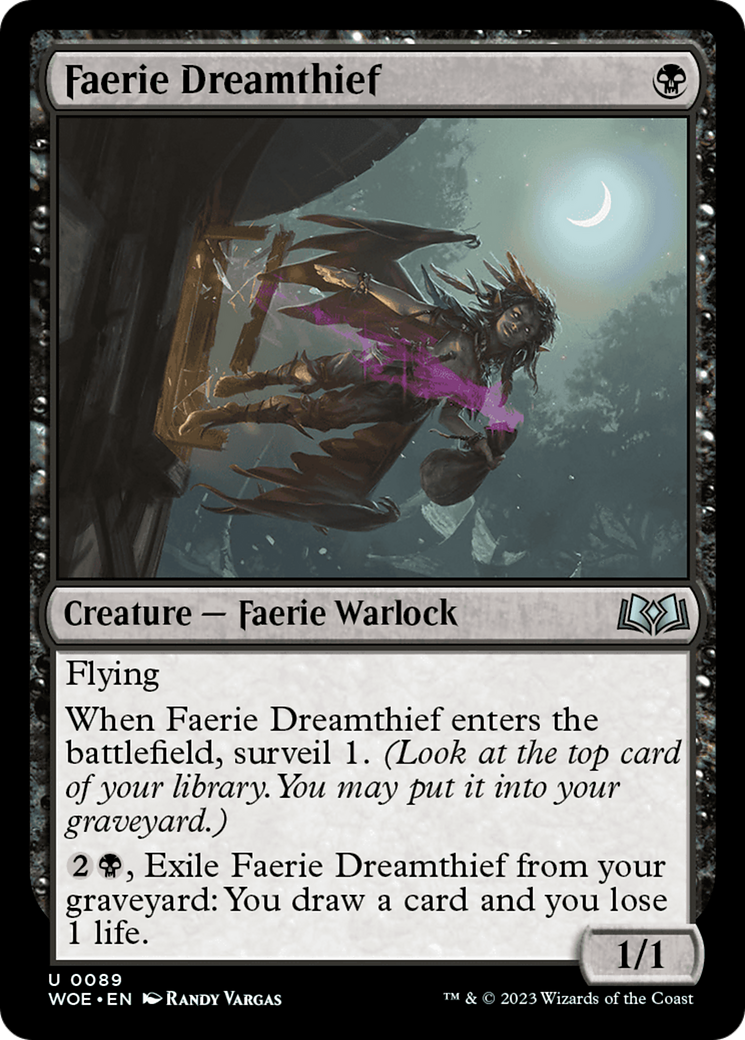 Faerie Dreamthief [Wilds of Eldraine] | Webway Games