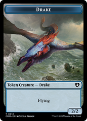 Eldrazi Scion // Drake Double-Sided Token [Commander Masters Tokens] | Webway Games