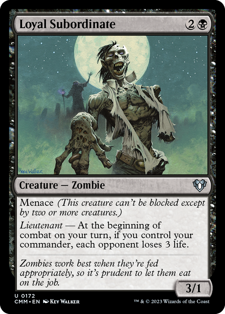 Loyal Subordinate [Commander Masters] | Webway Games