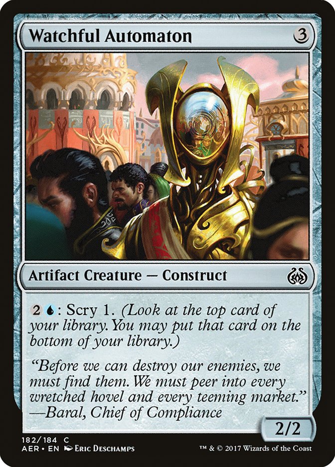 Watchful Automaton [Aether Revolt] | Webway Games