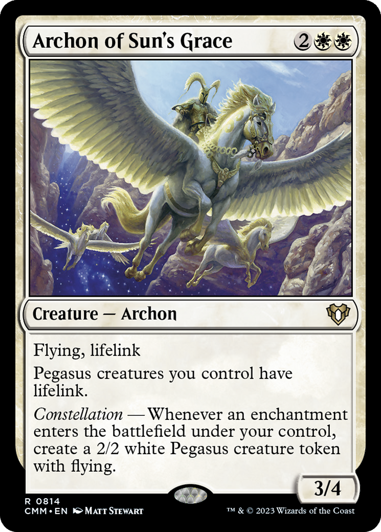 Archon of Sun's Grace [Commander Masters] | Webway Games