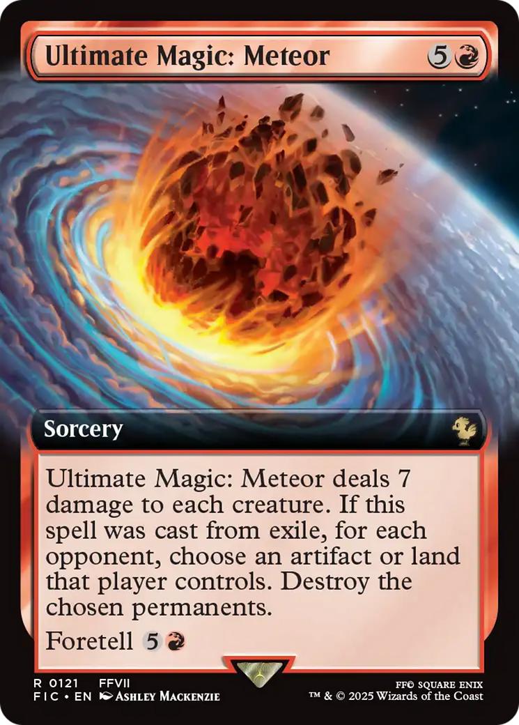 Ultimate Magic: Meteor (Extended Art) [FINAL FANTASY Commander] | Webway Games