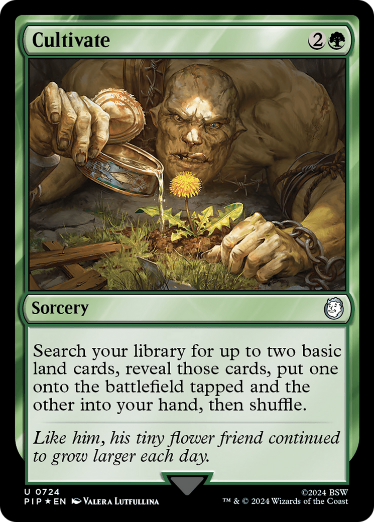 Cultivate (Surge Foil) [Fallout] | Webway Games