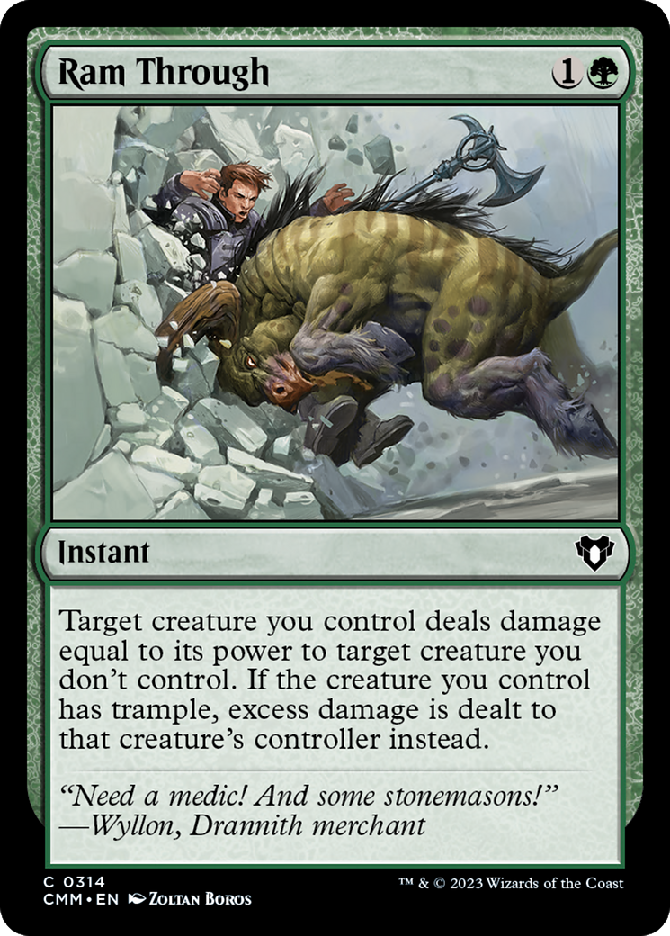 Ram Through [Commander Masters] | Webway Games