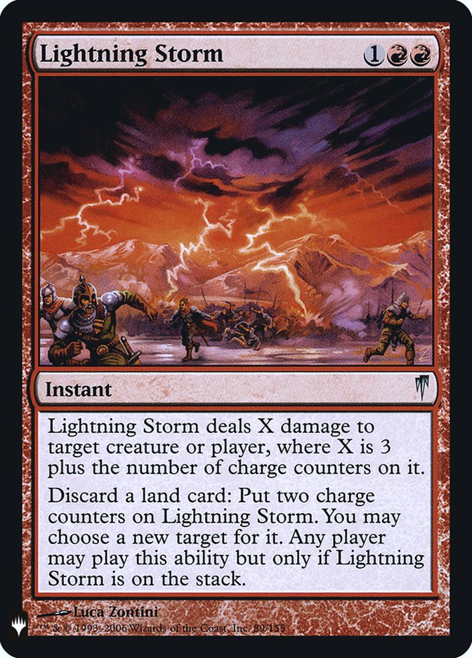 Lightning Storm [Mystery Booster] | Webway Games