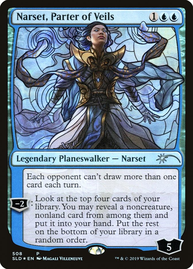 Narset, Parter of Veils (Stained Glass) [Secret Lair Drop Promos] | Webway Games