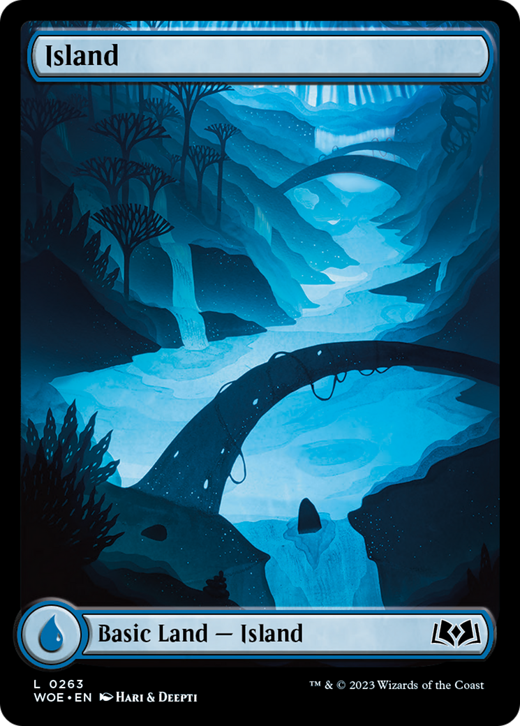 Island (263) (Full-Art) [Wilds of Eldraine] | Webway Games