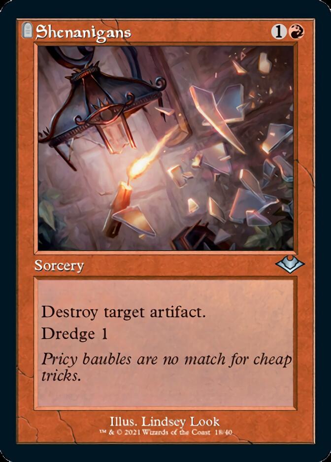 Shenanigans (Retro Foil Etched) [Modern Horizons] | Webway Games