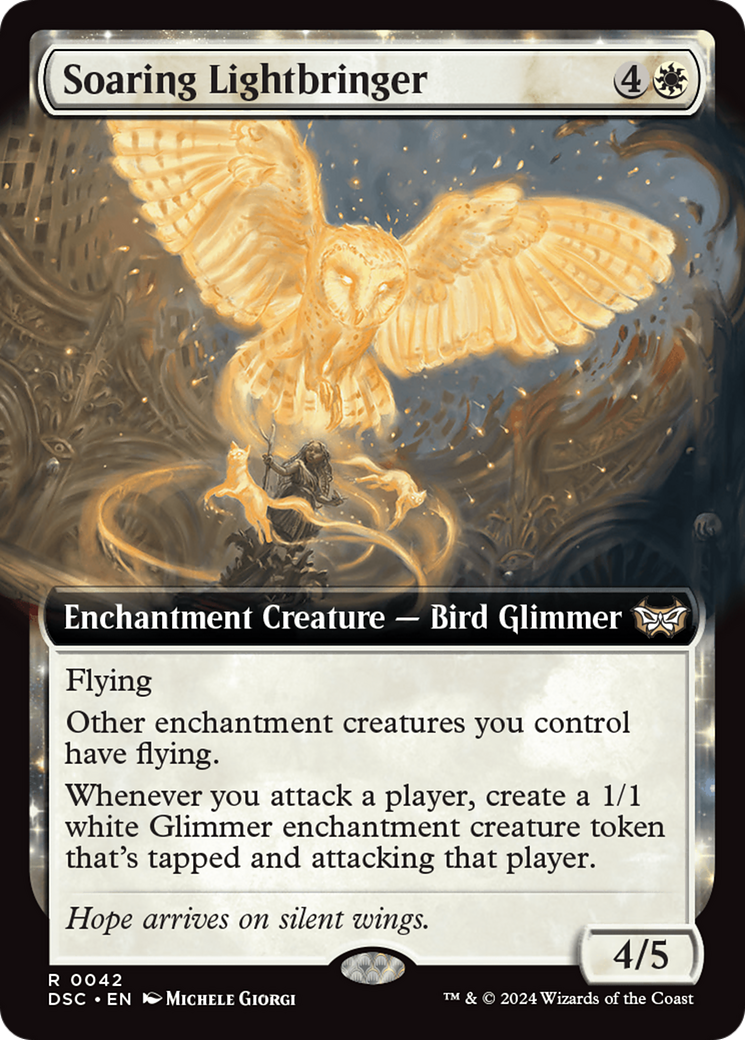 Soaring Lightbringer (Extended Art) [Duskmourn: House of Horror Commander] | Webway Games
