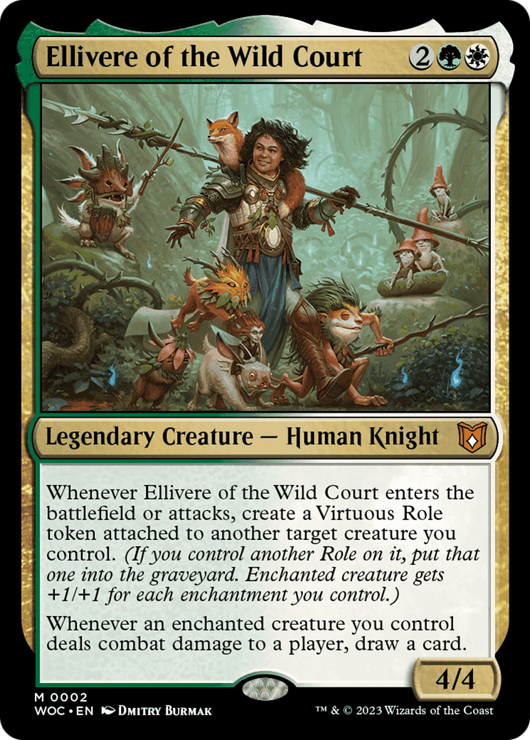 Ellivere of the Wild Court [Wilds of Eldraine Commander] | Webway Games