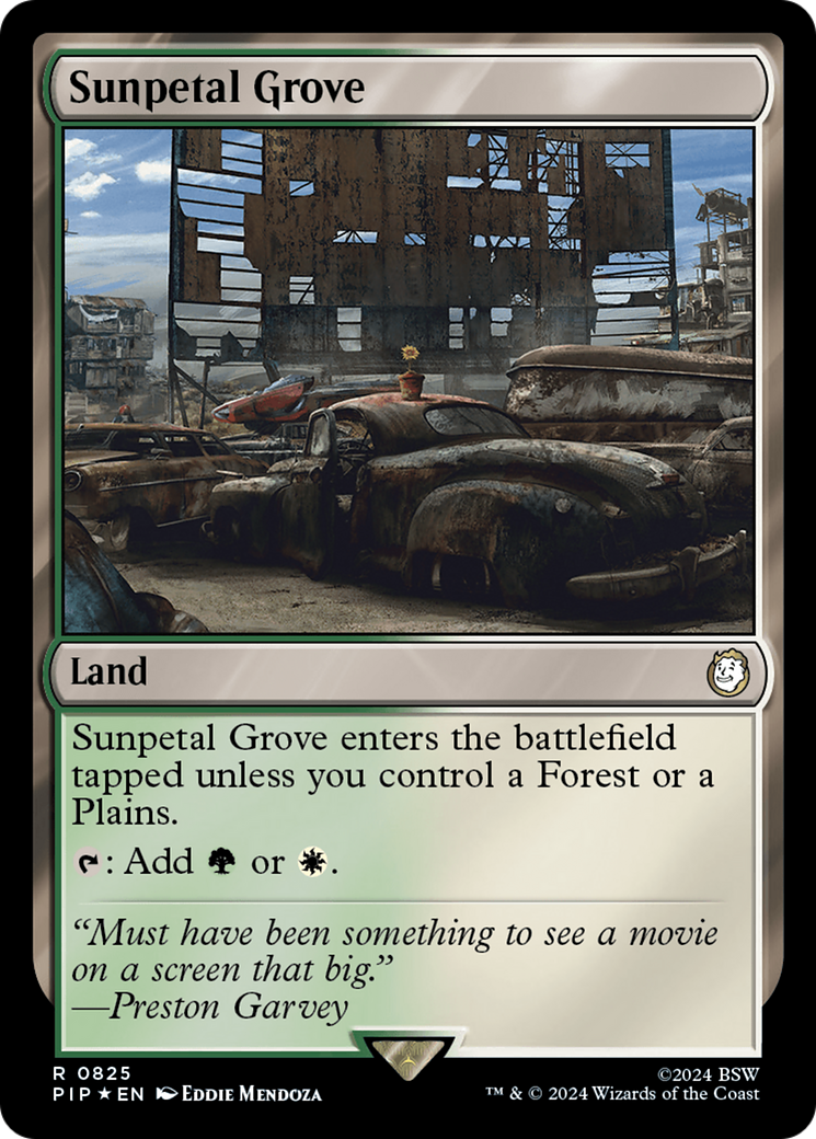 Sunpetal Grove (Surge Foil) [Fallout] | Webway Games