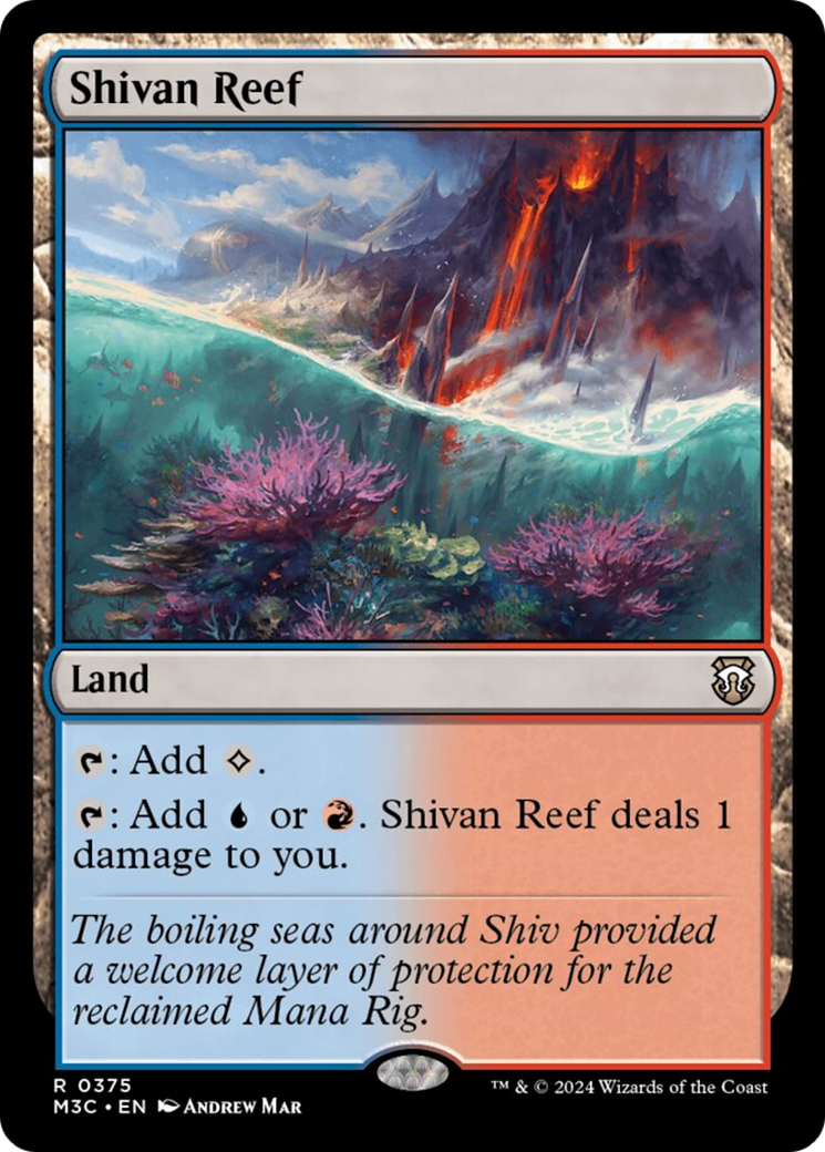 Shivan Reef [Modern Horizons 3 Commander] | Webway Games