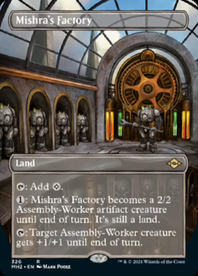 Mishra's Factory (Borderless Alternate Art) [Modern Horizons 2] | Webway Games