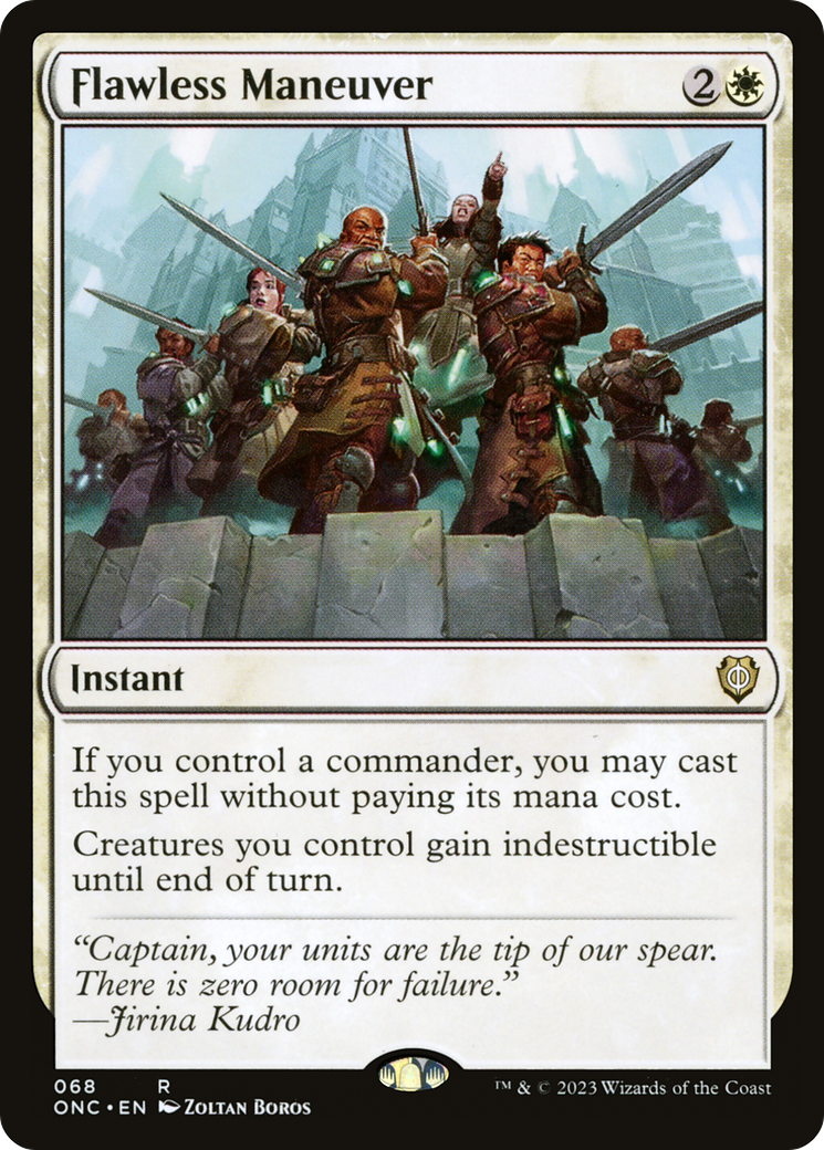 Flawless Maneuver [Phyrexia: All Will Be One Commander] | Webway Games