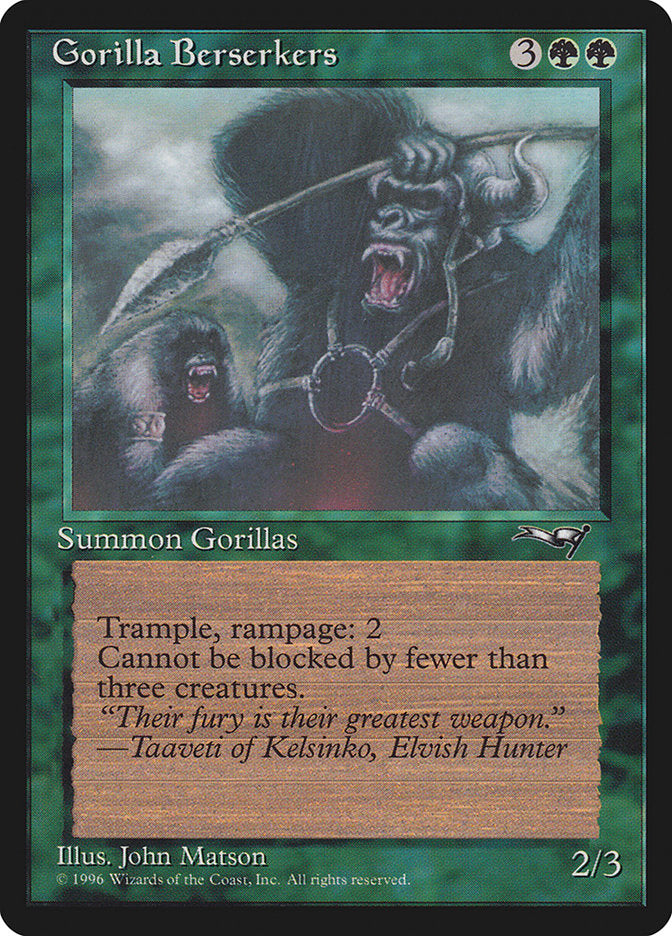 Gorilla Berserkers (Mouths Open) [Alliances] | Webway Games