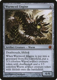 Wurmcoil Engine (Scars of Mirrodin) [Oversize Cards] | Webway Games