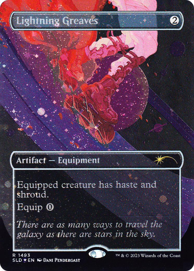 Lightning Greaves (1493) (Galaxy Foil) [Secret Lair Drop Series] | Webway Games