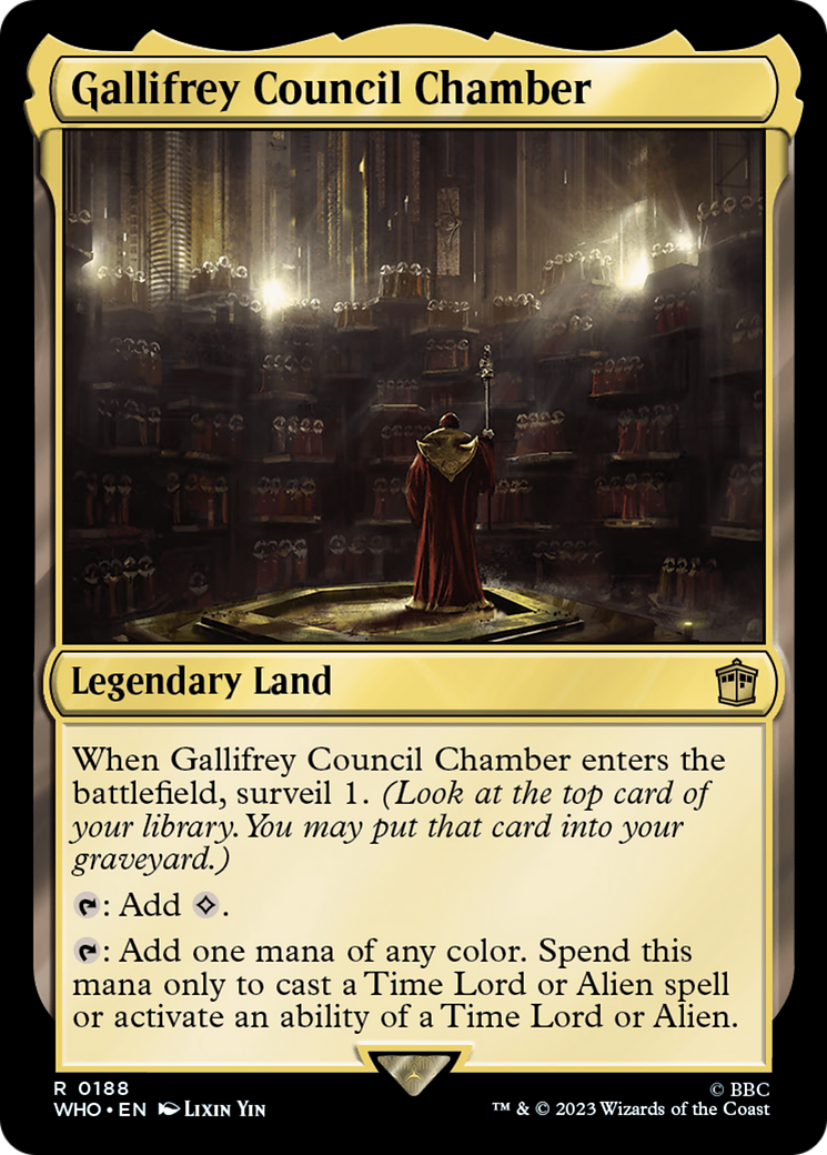 Gallifrey Council Chamber (Extended Art) [Doctor Who] | Webway Games