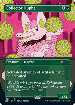 Collector Ouphe (Borderless) [Secret Lair Drop Series] | Webway Games