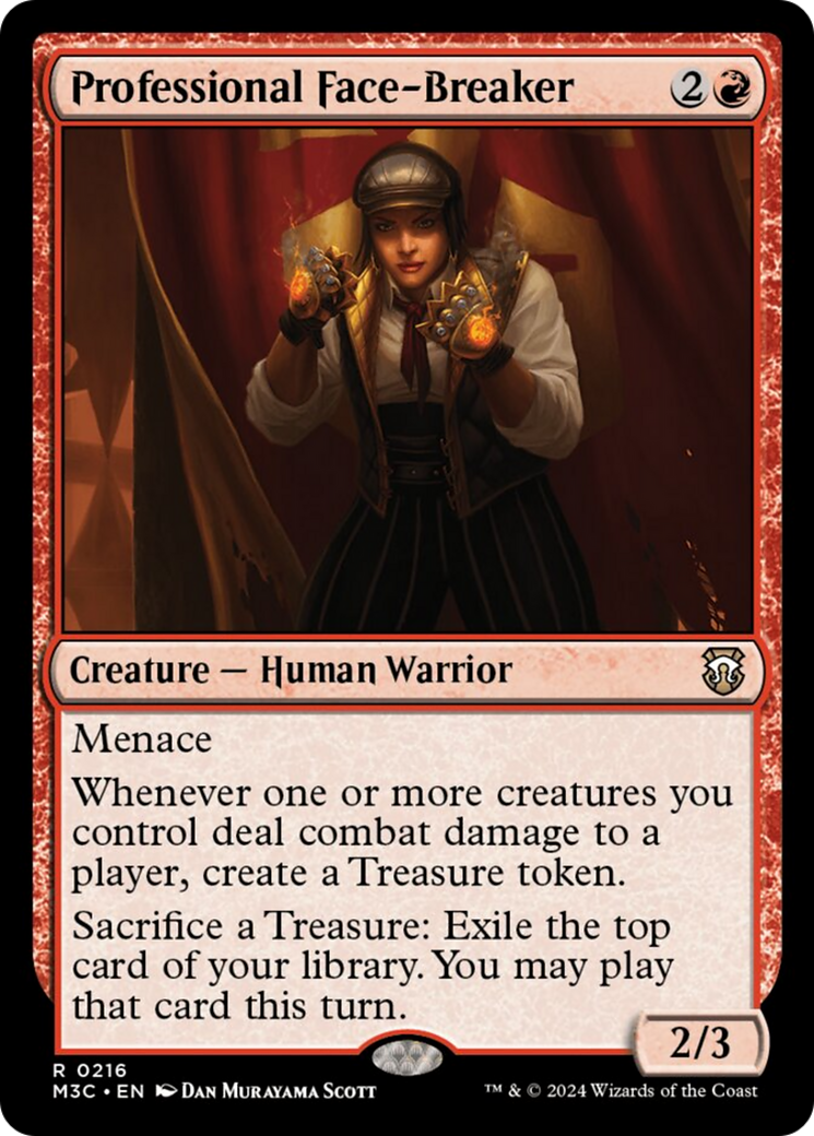 Professional Face-Breaker [Modern Horizons 3 Commander] | Webway Games