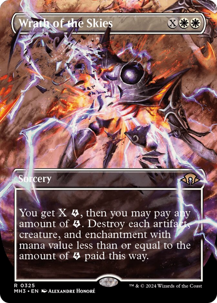 Wrath of the Skies (Borderless) [Modern Horizons 3] | Webway Games