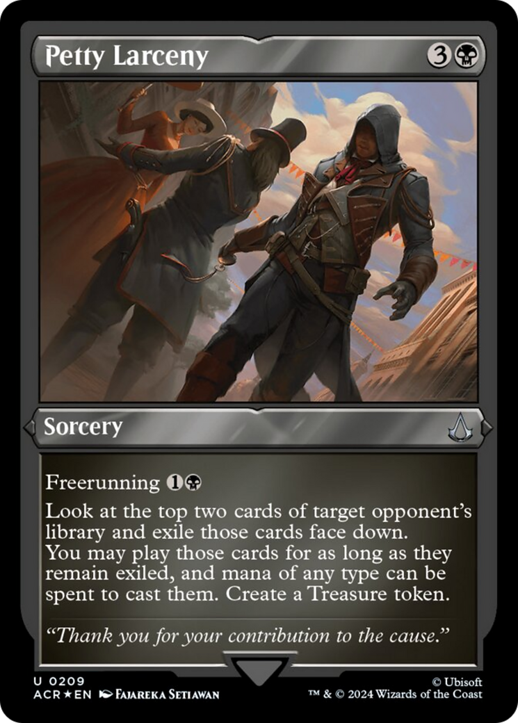 Petty Larceny (Foil Etched) [Assassin's Creed] | Webway Games
