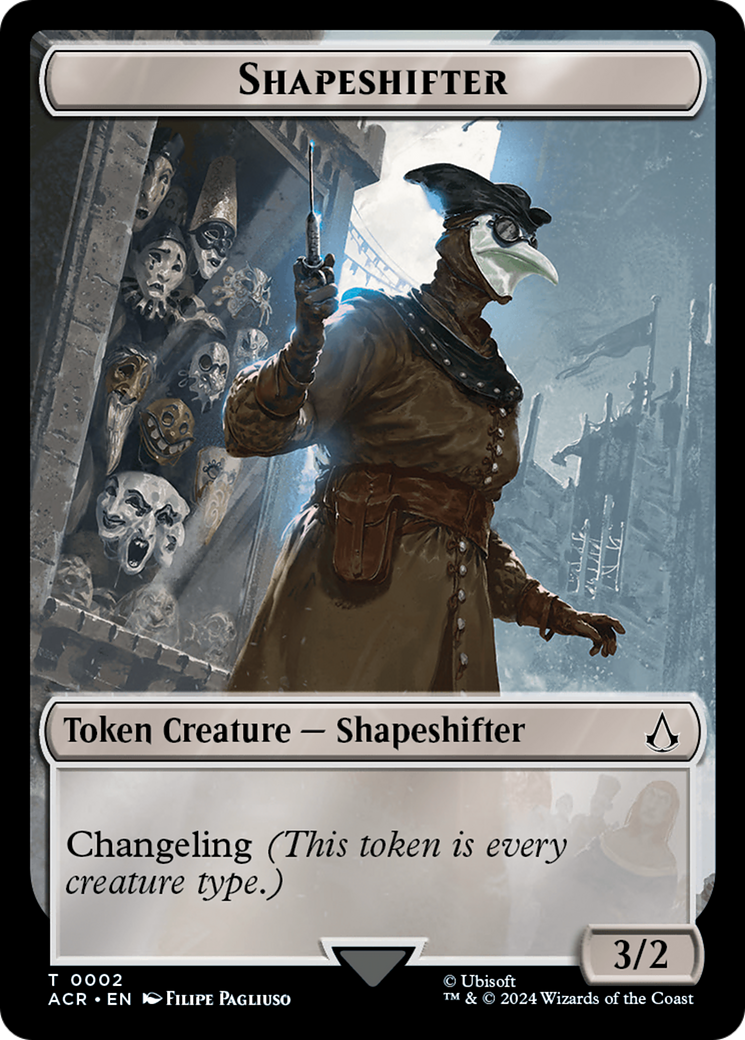 Shapeshifter Token [Assassin's Creed Tokens] | Webway Games