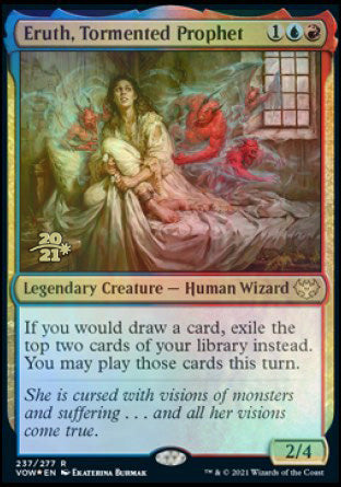 Eruth, Tormented Prophet [Innistrad: Crimson Vow Prerelease Promos] | Webway Games
