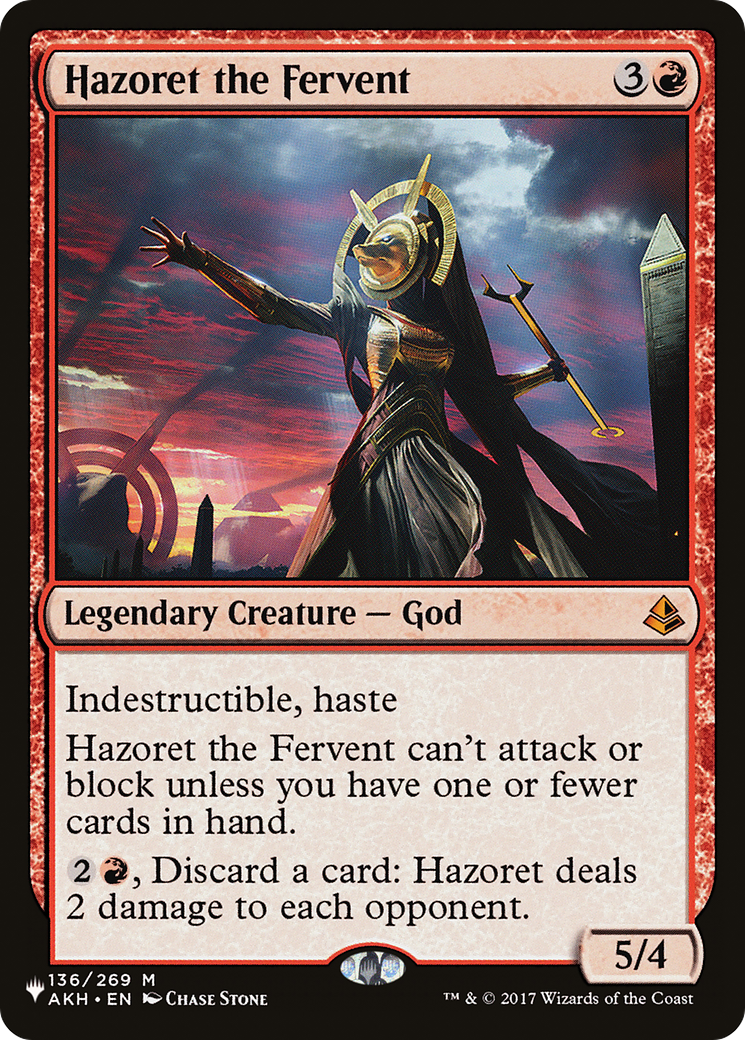 Hazoret the Fervent [The List] | Webway Games