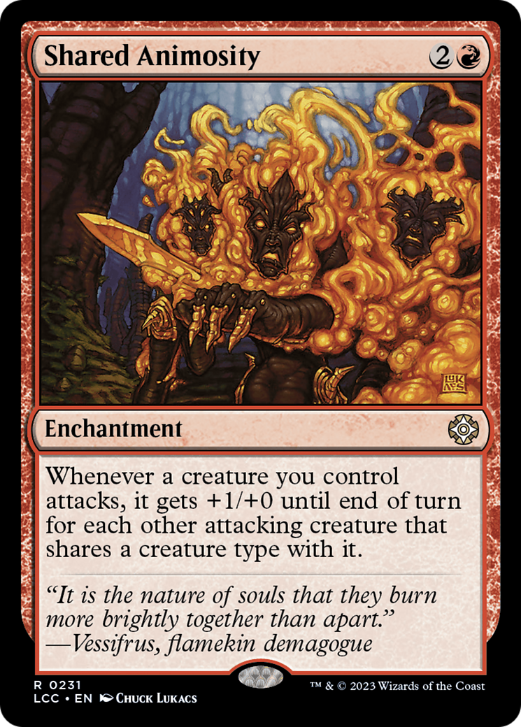Shared Animosity [The Lost Caverns of Ixalan Commander] | Webway Games