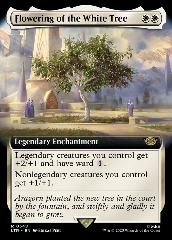 Flowering of the White Tree (Extended Art) [The Lord of the Rings: Tales of Middle-Earth] | Webway Games
