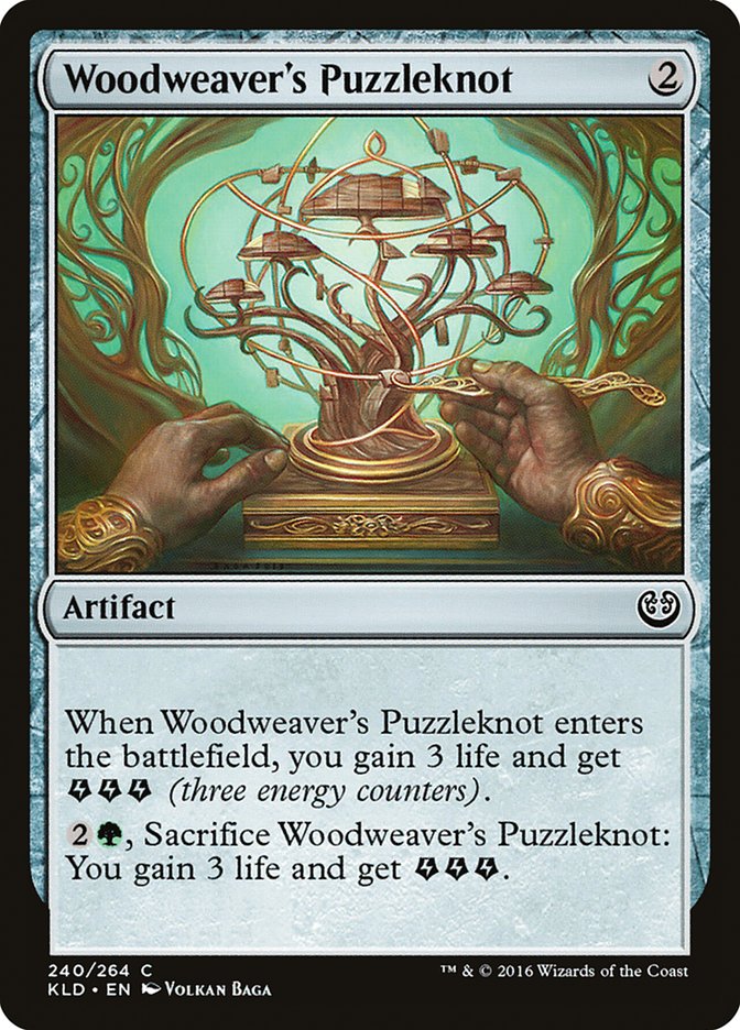 Woodweaver's Puzzleknot [Kaladesh] | Webway Games