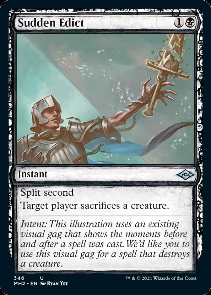 Sudden Edict (Sketch) [Modern Horizons 2] | Webway Games