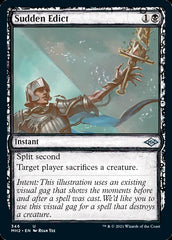Sudden Edict (Sketch) [Modern Horizons 2] | Webway Games